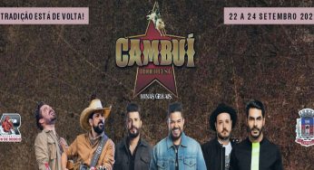 Começa hoje (22), o Cambuí Rodeo Fest 2022