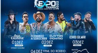 Ingressos para a Expo Terra 2022