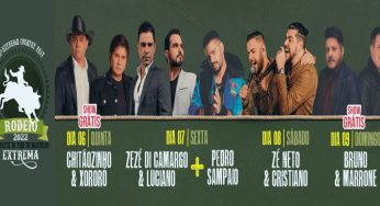 Ingressos para a Festa do Peão de Extrema 2022