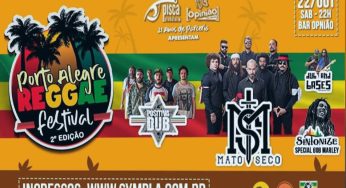 Ingressos para o Porto Alegre Reggae Festival 2022 – segunda edição