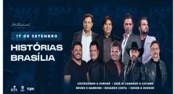 Ingressos para o show Histórias Brasília 2022
