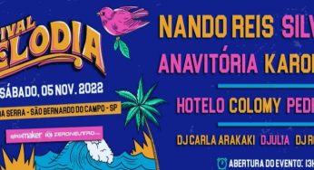 Ingressos para o Festival Melodia 2022