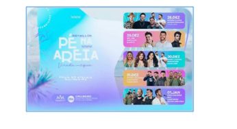 Ingressos para o Réveillon Pé Na Areia 2023