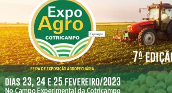 ExpoAgro Cotricampo 2023 será em fevereiro, veja mais detalhes