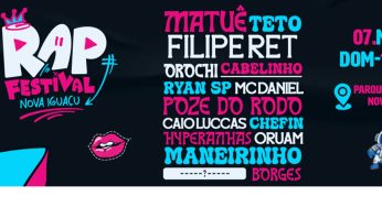 Ingressos para o Nova Iguaçu Rap Festival 2023