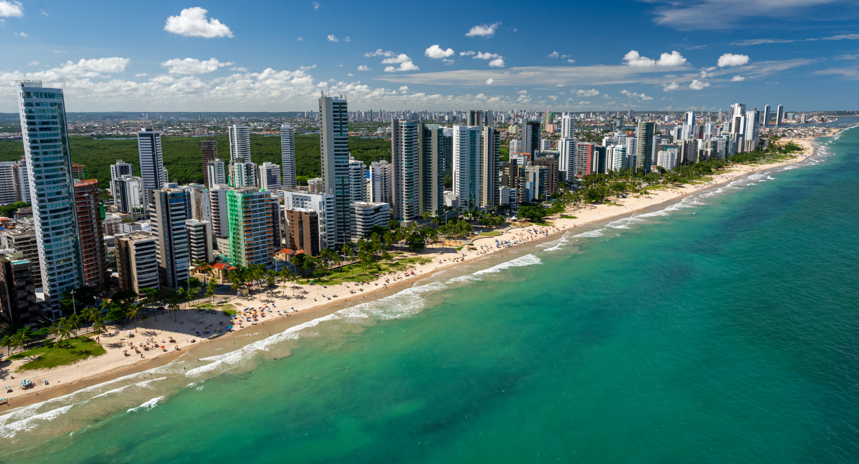 Réveillon 2023 em Recife (imagem: Cacio Murilo de Vasconcelos - Getty Images via Canva)
