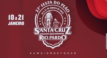 Confira as atrações da 27ª edição da Festa do Peão de Santa Cruz do Rio Pardo