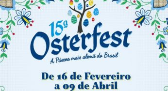 Começa a 15ª edição da Osterfest, em Pomerode, veja as atrações