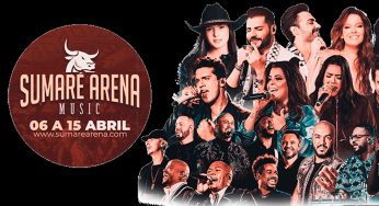 Começa hoje (06) o Sumaré Arena Music 2023