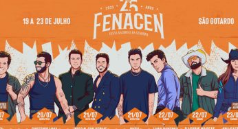 Fenacen 2023 começa hoje! Veja a programação de shows e demais atrações