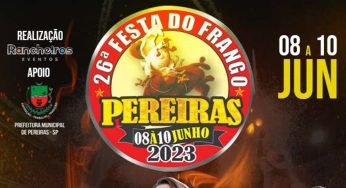 Ingressos para Festa do Frango de Pereiras 2023