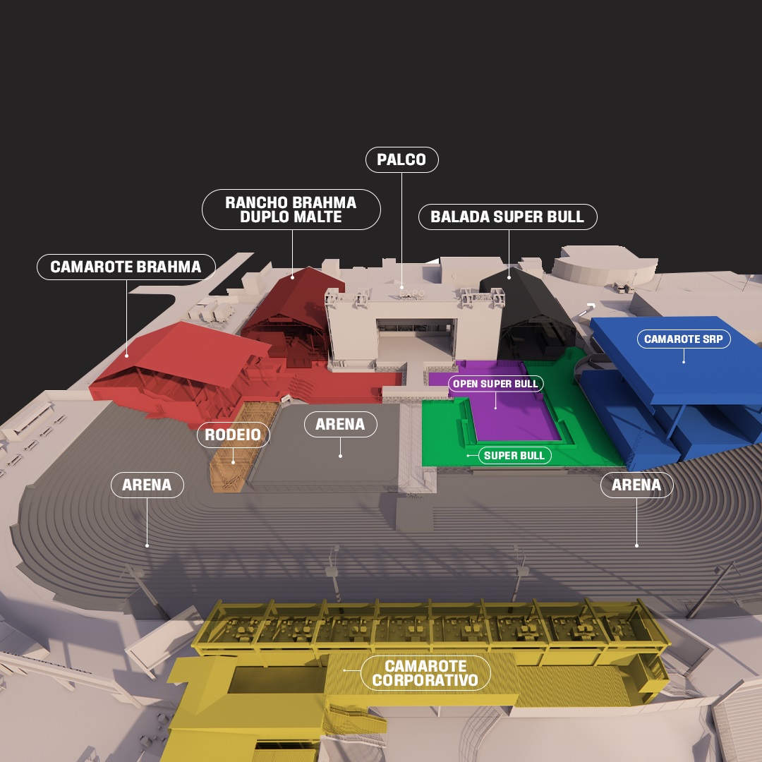 ExpoLondrina 2023 Confira o mapa da Arena de Shows
