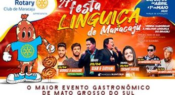 Ingressos para a Festa da Linguiça de Maracaju 2023
