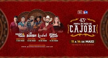 Ingressos para a Festa do Peão de Cajobi 2023