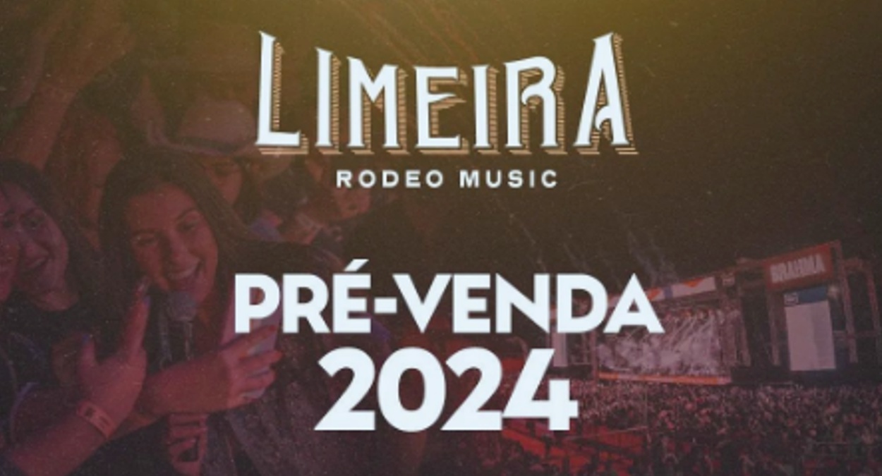 Nesta semana, começará a venda de ingressos para o Limeira Rodeo Music 2024