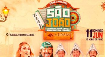 Ingressos para o São João na Fazenda Vidam Escurial 2023