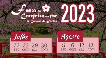 Confira as datas da Festa da Cerejeira de Campos do Jordão 2023