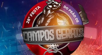 Ingressos disponíveis para a Festa do Peão de Campos Gerais 2023