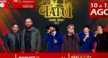 Confira as atrações do Tatuí Rodeo Music 2023