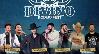Confira as atrações do Divino Rodeio Fest 2023