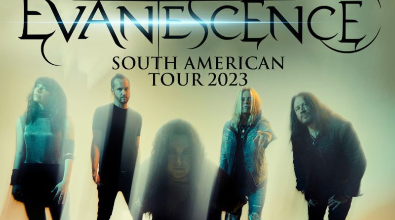 Uma boa notícia para quem busca shows internacionais no Brasil neste ano é que a turnê Evanescence Brasil 2023 terá 2 shows extras! (imagem: Divulgação)