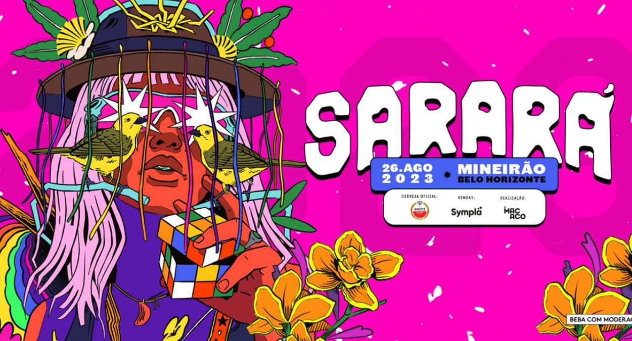 Festival Sarará 2023 em BH ocorre neste sábado, 26. Veja a programação (imagem: Divulgação)