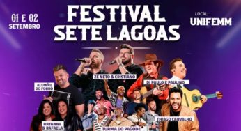 Ingressos para o Festival Sete Lagoas 2023