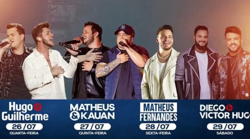 Pecuária de Iporá 2023 começa hoje, 26. Veja os shows (imagem: Divulgação)