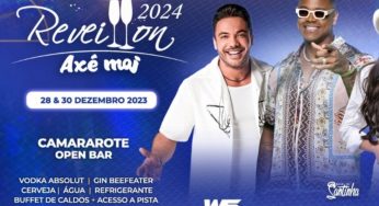 Ingressos para o Réveillon Axé Moi 2024