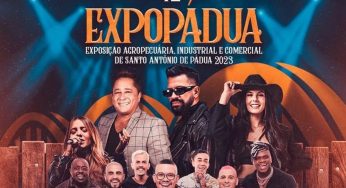 Veja os shows da Expo Pádua 2023