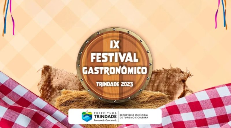 Festival Gastronômico de Trindade 2023: veja as atrações (imagem: Divulgação)