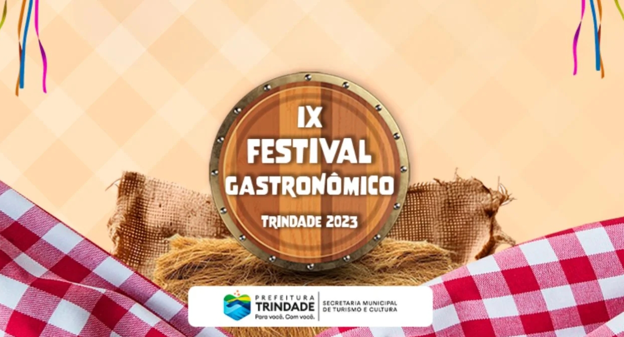 Festival Gastronômico de Trindade 2023 (imagem: Divulgação)