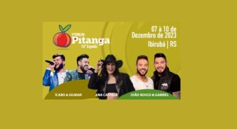 14ª ExpoIbi apresenta: Feira da Pitanga em Ibirubá, RS!