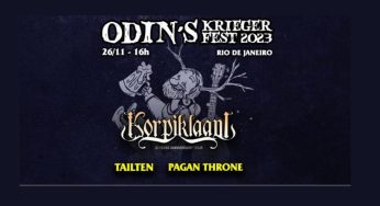 Banda Finlandesa Korpiklaani Celebra 20 Anos em Tour Brasileira durante o Odin’s Krieger Fest 2023