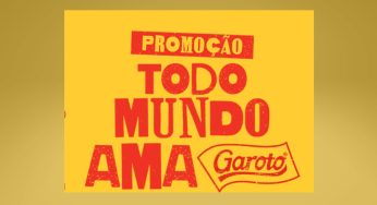 Promoção Garoto: Veja como participar do Todo Mundo Ama Garoto