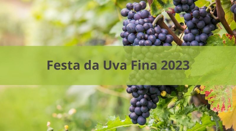 Festa da Uva Fina 2023 começa hoje (11). Veja as atrações (imagem: Canva)