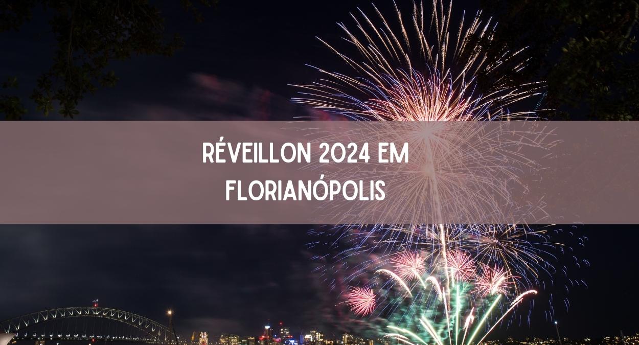 Réveillon 2024 em Florianópolis (imagem: Canva)