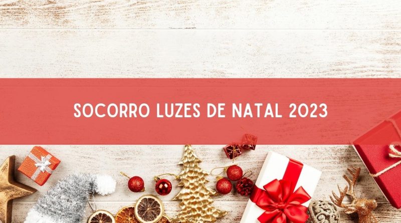 Socorro Luzes de Natal 2023 começa dia 18 de novembro, veja as atrações (imagem: Canva)