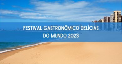Festival Gastronômico Delícias do Mundo 2023 ocorre este fim de semana (imagem: Canva)