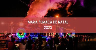 Maria Fumaça de Natal encanta Curitiba e região, confira! (imagem: Prefeitura Municipal de Curitiba)