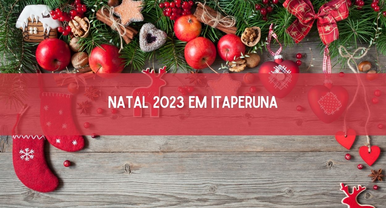 Natal 2023 em Itaperuna (imagem: Canva)