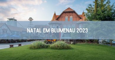Natal em Blumenau 2023 começa nesta quarta, dia 29! Veja a programação! (imagem: Canva)