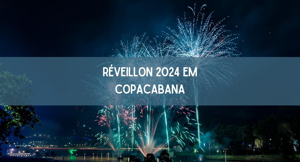 Réveillon 2024 em Copacabana (imagem: Canva)