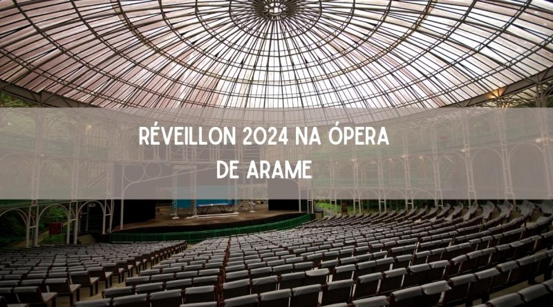 Réveillon na Ópera de Arame 2024 está com ingressos disponíveis (imagem: Canva)