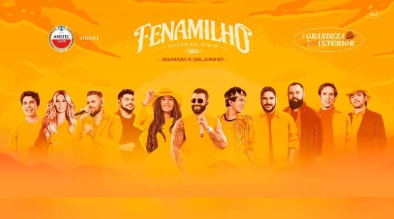 Fenamilho 2024: veja os shows confirmados para a exposição (imagem: Divulgação)
