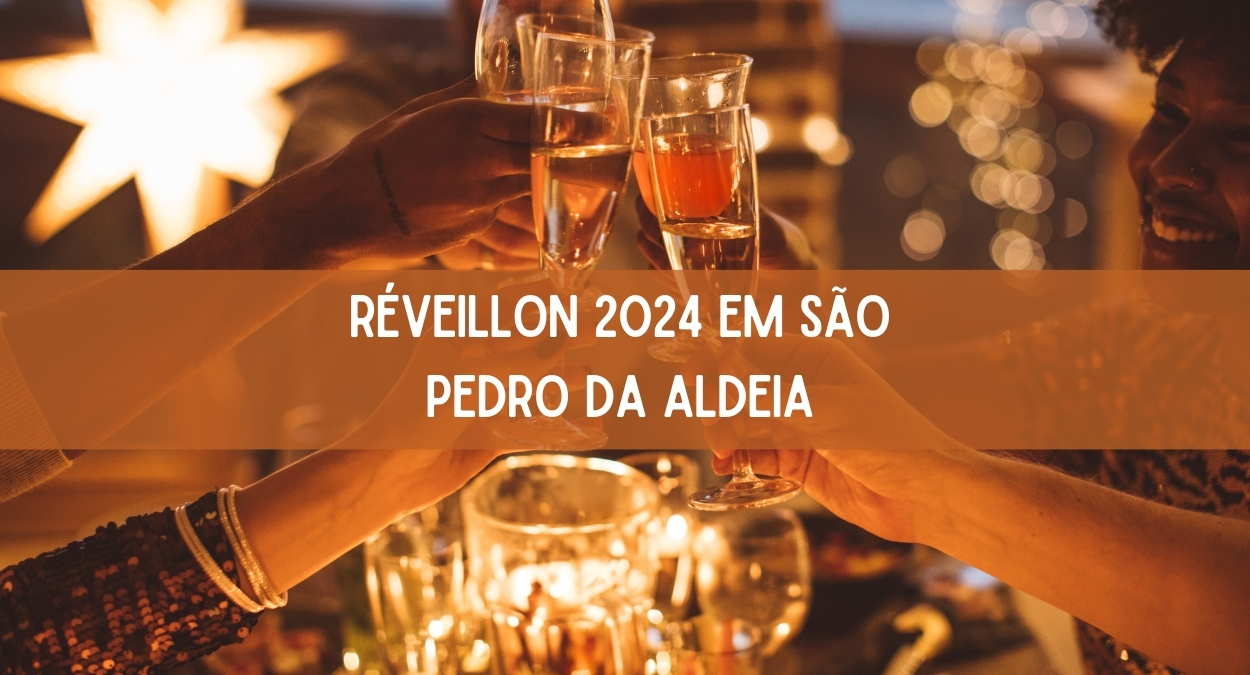 Réveillon 2024 em São Pedro da Aldeia (imagem: Canva)