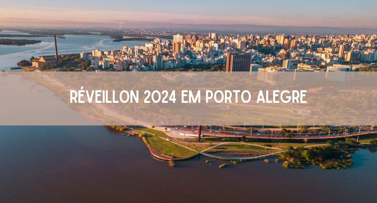 Réveillon 2024 em Porto Alegre (imagem: Canva)