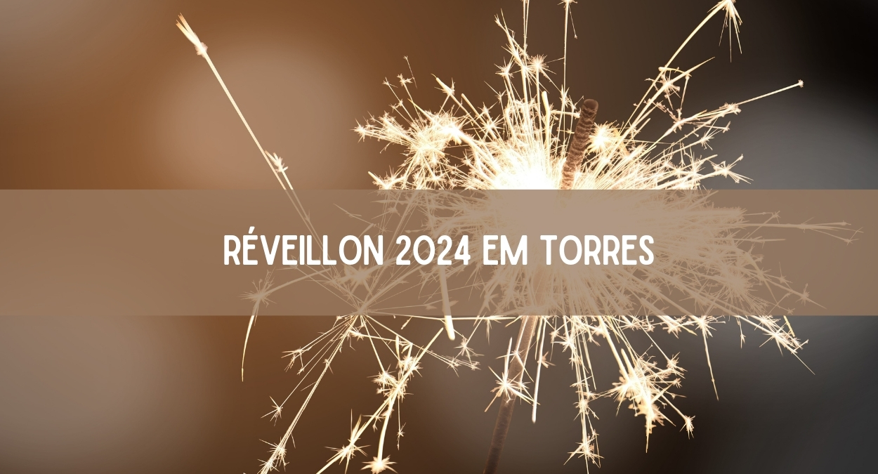 Réveillon 2024 em Torres (imagem: Canva)