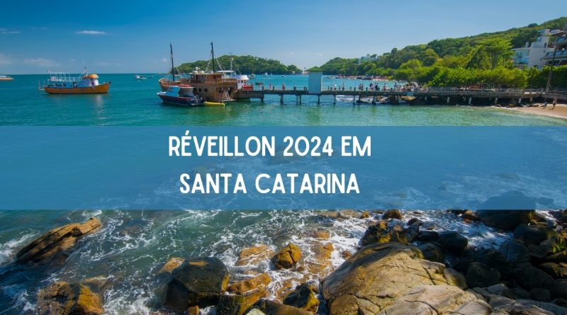Réveillon 2024 em Santa Catarina: veja as opções de festas (imagem: Canva)