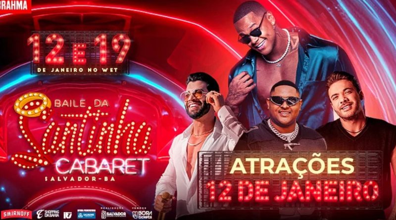 Baile da Santinha 2024: veja os artistas convidados e ingressos (imagem: Divulgação)